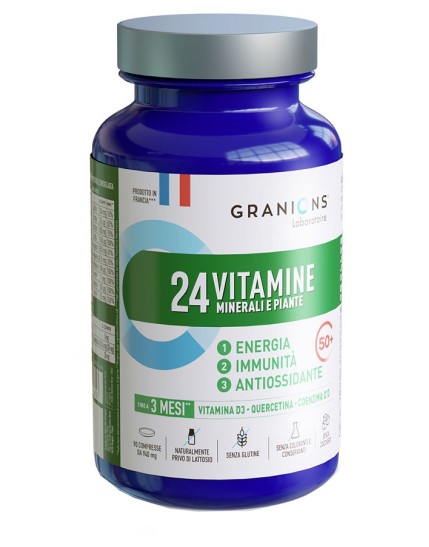 GRANIONS 24Vit&Min.Piant.90Cpr