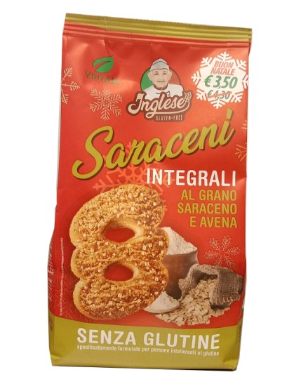 INGLESE Bisc.Saraceni XMAS300g