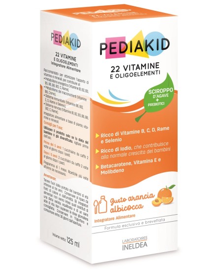 PEDIAKID 22 VITAMINE/OLIGOELEM S