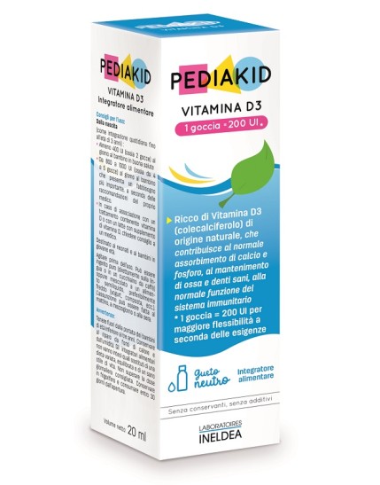 PEDIAKID Vit.D3 200UI 20ml