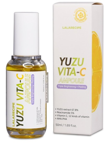 LALARECIPE YUZU VITA C AMPOULE