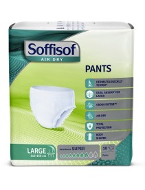 SOFFISOF AIR DRY PANTS SUPER L