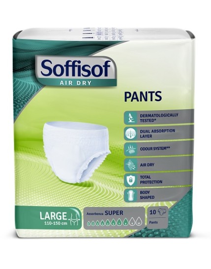 SOFFISOF AIR DRY PANTS SUPER L