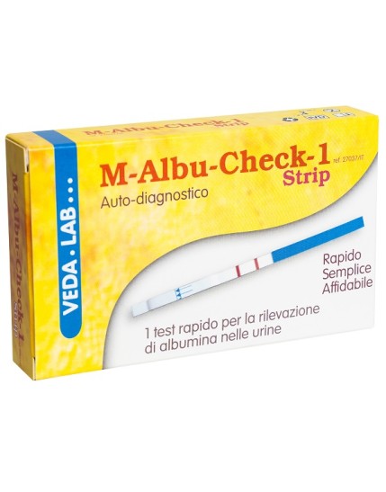 M-ALBU-CHECK-1 Strip 1pz