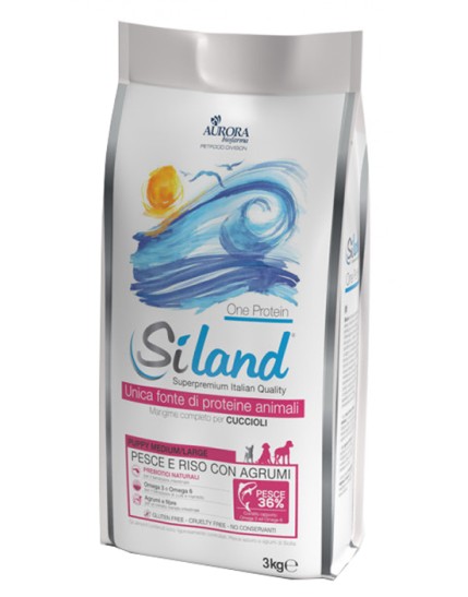 SILAND Puppy M/L Pesce 3Kg