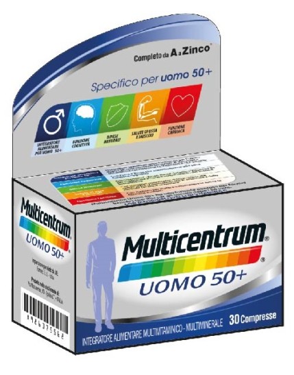 MULTICENTRUM UOMO 50+ 30CPR