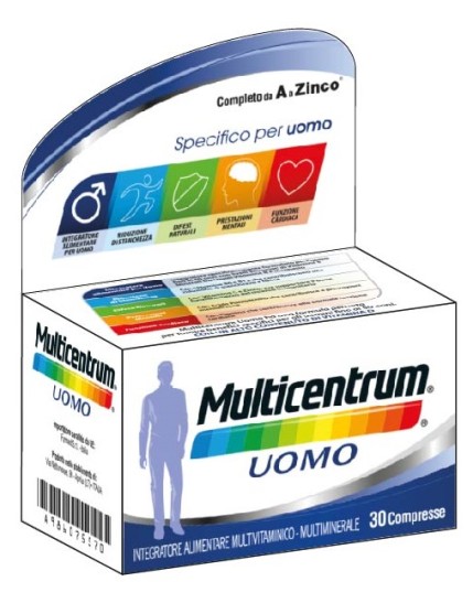 MULTICENTRUM UOMO 30CPR