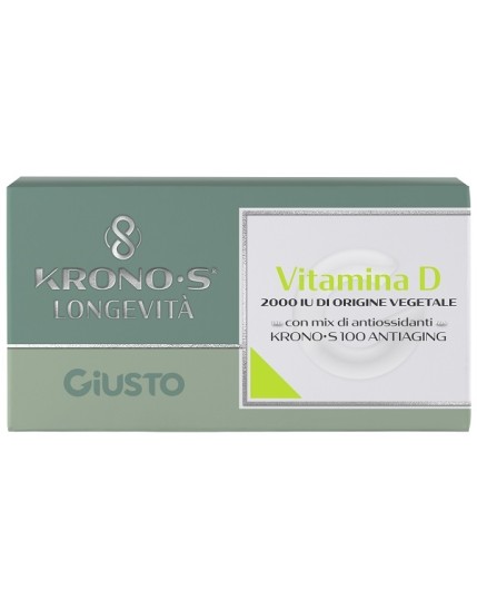 GIUSTO KRONOS Vit.D Veg.30Cpr