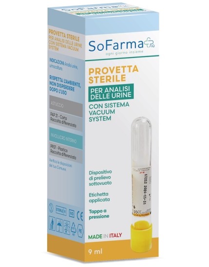 SF+ VACUTEST PROV 9ML