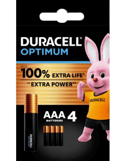 DURACELL OPTIMUM AAA B4 X8 RFT