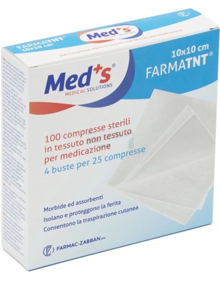 MEDS TNT GARZA 10X10CM 100PZ