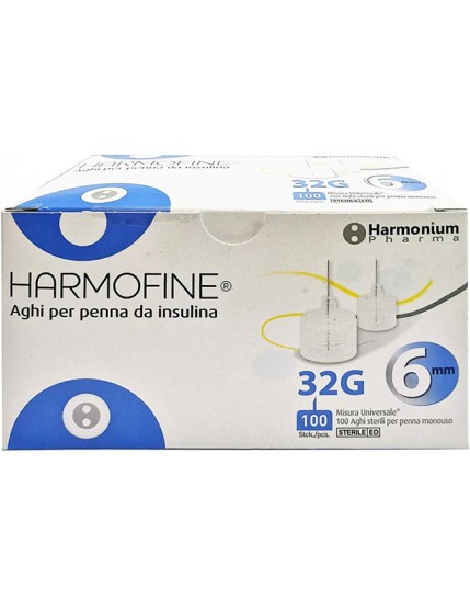 HARMOFINE 100 Aghi 32g 6mm