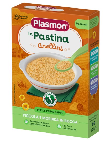 PLASMON Pasta Anellini 300g