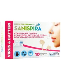 SANISPIRA*Virus&Batteri M 10pz