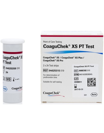 Coaguchek Xs Pt Test 2x24str