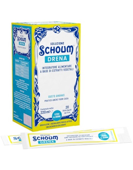 SOLUZIONE SCHOUM DRENA 20STICK