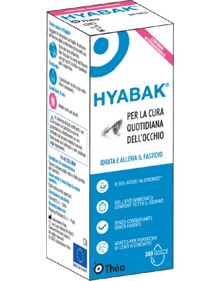 HYABAK SOLUZIONE OFTALMICA10ML