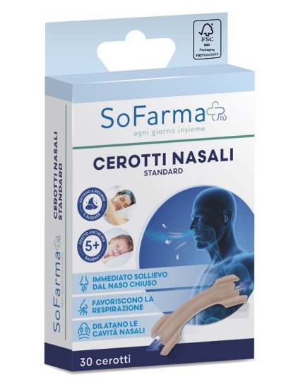 CEROTTO NASALE CLASSICO 30PZ SF+