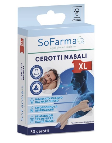 CEROTTO NASALE XXL 30PZ SF+