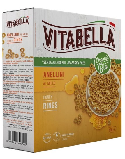 VITABELLA Anellini Avena Miele