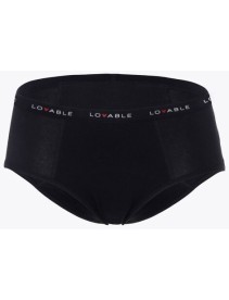 LOVABLE SLIP FLUSSO MEDIO NERO