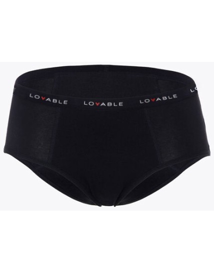 LOVABLE SLIP FLUSSO MEDIO NERO