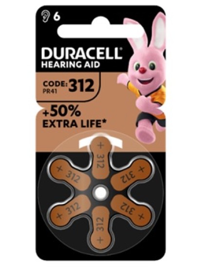 DURACELL Easy Tab 312*Marrone