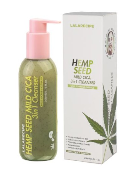 LALARECIPE HEMP SEED CLEANSER