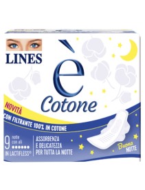 LINES E' COTONE NOTTE 9PZ