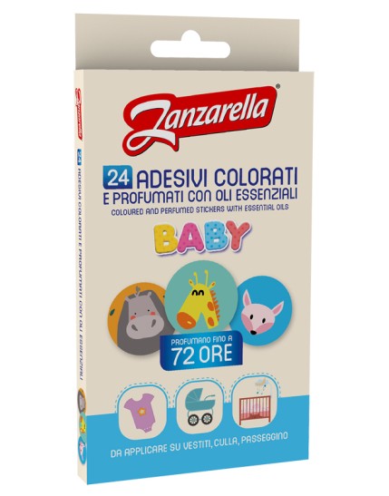 ZANZARELLA Sticker Baby 24pz