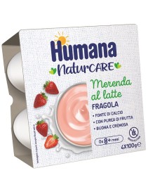 HUMANA Mer.Latte Fragola4x100g