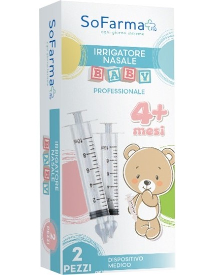 IRRIGATORE NASALE BABY 2PZ SF+