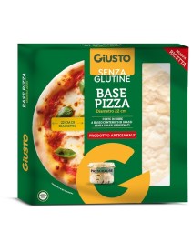 GIUSTO S/G BASE PIZZA 190G