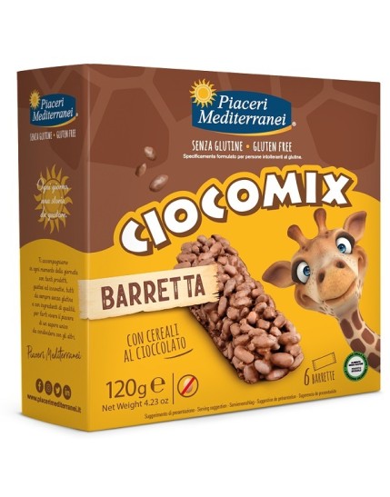 PIACERI MEDIT CIOCOMIX BAR120G