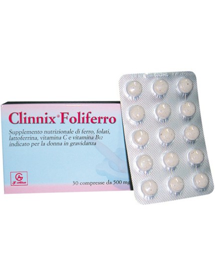 Clinderm Foliferro 30cpr