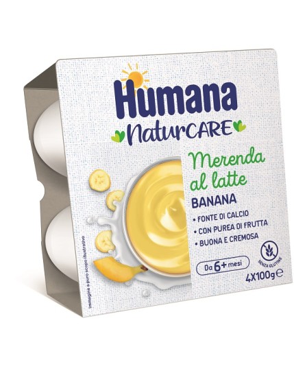 HUMANA Mer.Banana*4x100g