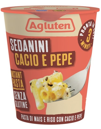 AGLUTEN Sedanini Cacio&Pepe70g