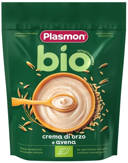 PLASMON CEREALI BIO AVENA/ORZO