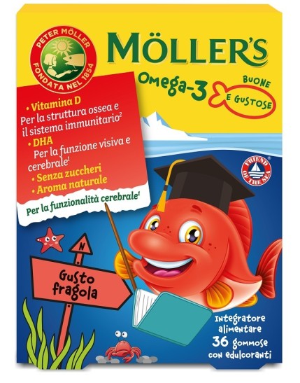 MOLLER'S OMEGA 3 JELLY 36GOMM MOLLER'S OMEGA 3 JELLY 36GOMM