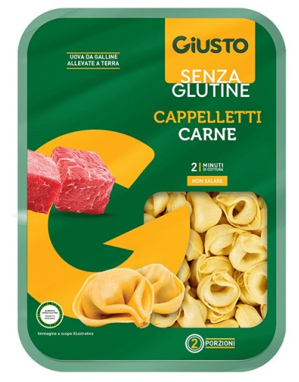 GIUSTO S/G Pasta Cappell.Carne