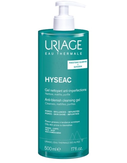 HYSEAC Gel Det.Uriage*500ml