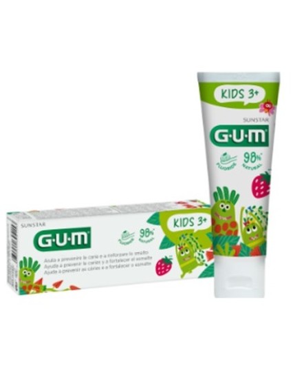 GUM Kids Dent.3/6anni 50ml