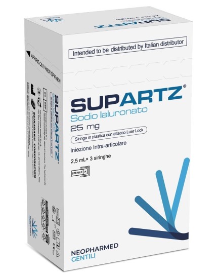 Supartz Sir Intra-art 2,5ml 3p