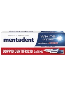 MENTADENT Dent.White 2x75ml