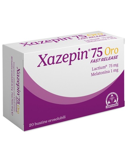 XAZEPIN 75 ORO FAST REL 20BUST