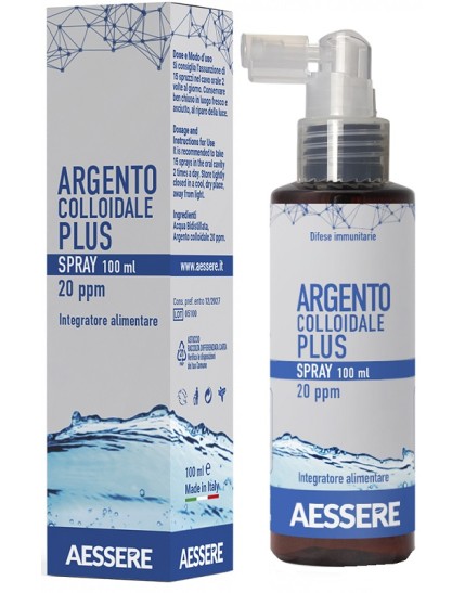 ARGENTO COLLOIDALE PLUS 20PPM