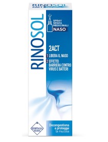 RINOSOL 2ACT SPRAY NASALE 15ML