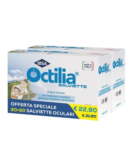 OCTILIA SALVIETTE BIPACK 20+20