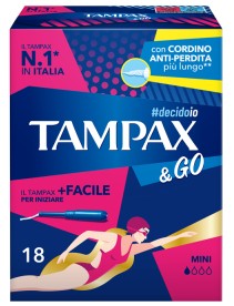 TAMPAX &GO MINI 18PZ
