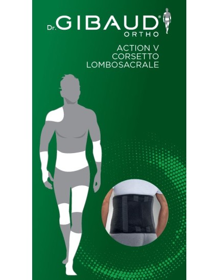 Dr. Gibaud Ortho Corsetto Lombosacrale Colore Nero taglia 3